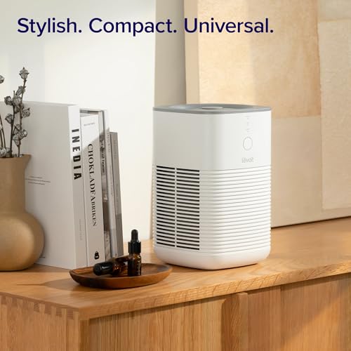 Air Purifier for Bedroom Home, 3-in-1 Filter Cleaner with Fragrance Sponge for Better Sleep, Portable S3072