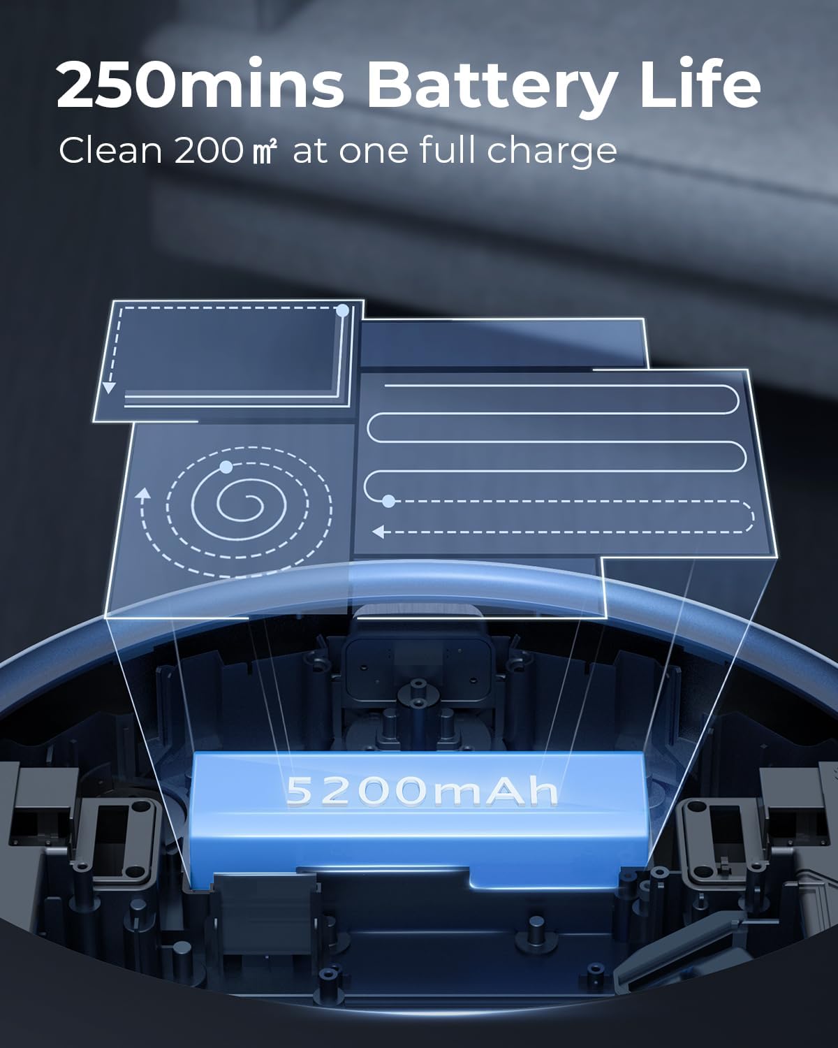 Robot Vacuum and Mop Combo, 3 in 1 with Self Emptying Station, Lidar Navigation, App Control U569437