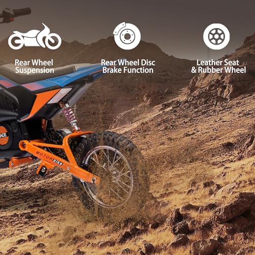 Kids Electric Dirt Bike 250W Off-Road Motorcycle Z852125