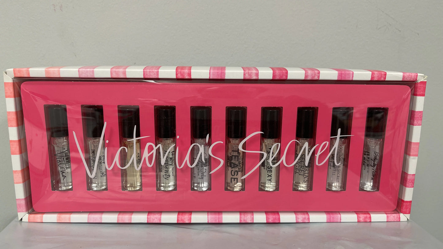 Victoria's Secret Mini 10 Piece Gift set Eau De Parfum Perfume