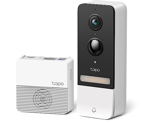 Smart Video Doorbell Camera Wired, 2K 5MP, Color Night Vision, 180° FOV, 2-Way Audio, AI Detection, Cloud & SD Card Storage L4891