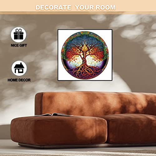 Wooden Puzzle for Adults, Yin Yang Life Tree, 190 Pieces C7623
