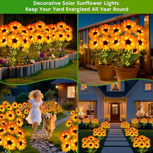 Outdoor Solar Christmas Decorations, 180 LED Candy Cane Lights, 8 Modes, Waterproof M23825
