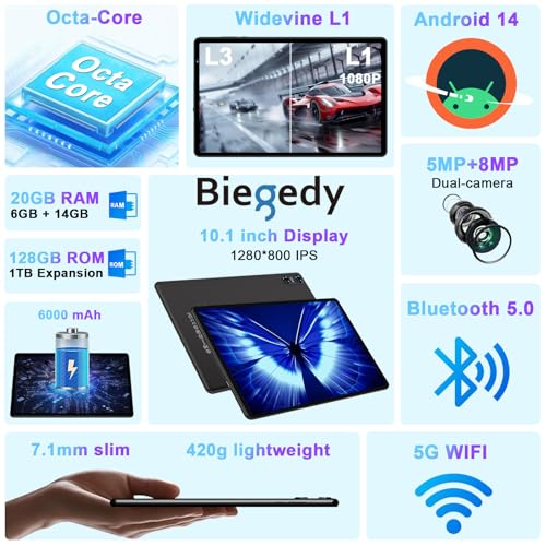 10 Inch Android Tablet with Keyboard and Mouse K65178