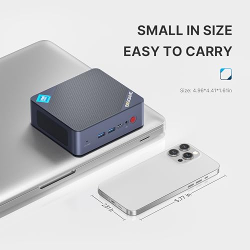 Mini PC AMD Ryzen 7 5700U, 32GB RAM 1TB SSD, Dual LAN 2.5GbE, 4K Triple Display P5499