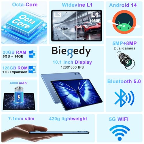10 Inch Android Tablet with Keyboard and Mouse K65178