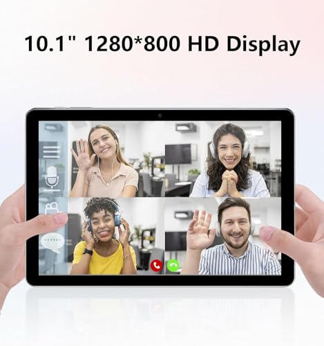 10 Inch Android Tablet with Keyboard Mouse, 6GB RAM 64GB ROM L2332