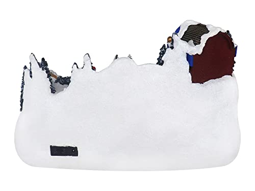 Lighted Musical Christmas Village Collectible Building Houses M7013