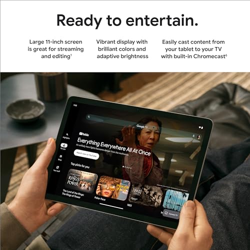 Android Tablet with 11-Inch Screen and Extra-Long Battery Life S89378