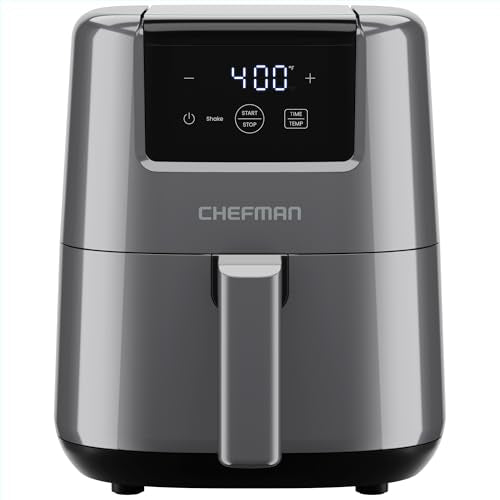 2 Qt Mini Air Fryer with Digital Timer and Nonstick Basket D4952