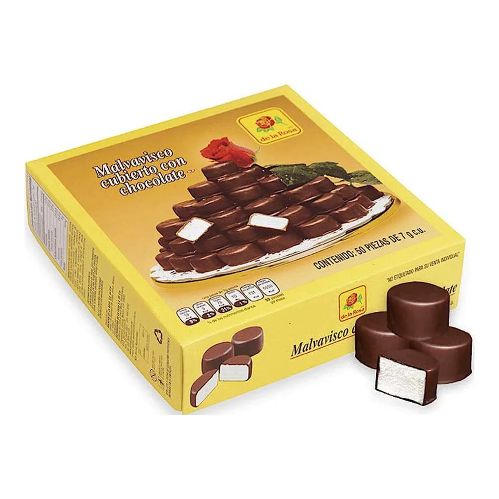 Chocolate Covered Marshmallow 1 Box 50 Pieces 12Oz (Pack Of 2)