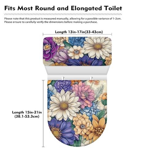 Christmas Toilet Lid and Tank Cover Set for Bathroom Decor Q334993
