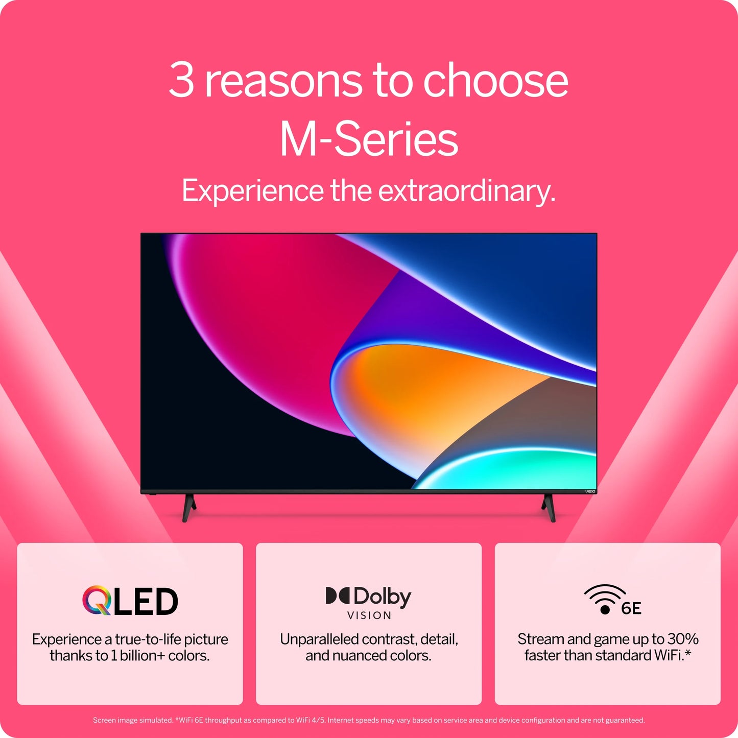 43" 4K QLED HDR Smart TV A641