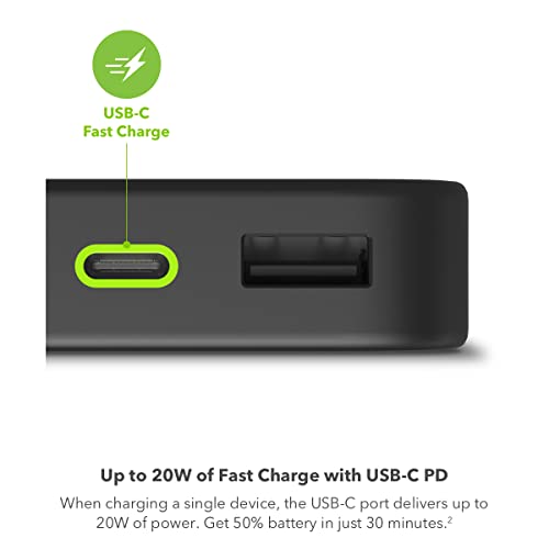 Power Bank 20000mAh with USB-A and USB-C Ports P7042