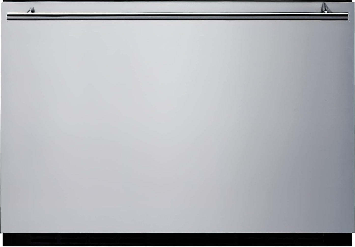 Summit Appliance SDR24 24" Wide Built-In Drawer Refrigerator; 2 cu.ft Capacity; Panel Ready Drawer Front (Not Included); Frost-free Operation