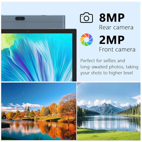 Tablet 10 Inch with Keyboard, Mouse, Case, Stylus, 8GB RAM 64GB ROM K197839