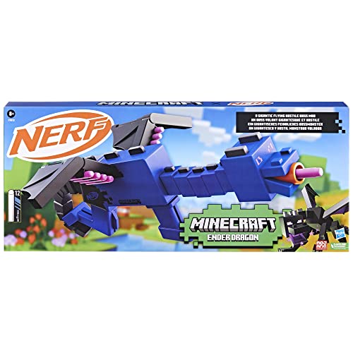 Minecraft Ender Dragon Blaster with 12 Foam Darts G15945