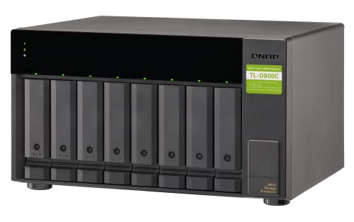 8 Bay Desktop JBOD Storage Enclosure with USB 3.2 Gen 2 Type-C R811