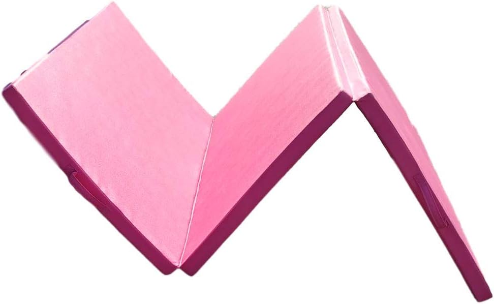 6'x4'x2 Extra Thick Folding Gymnastics Mat (Pink) H65599