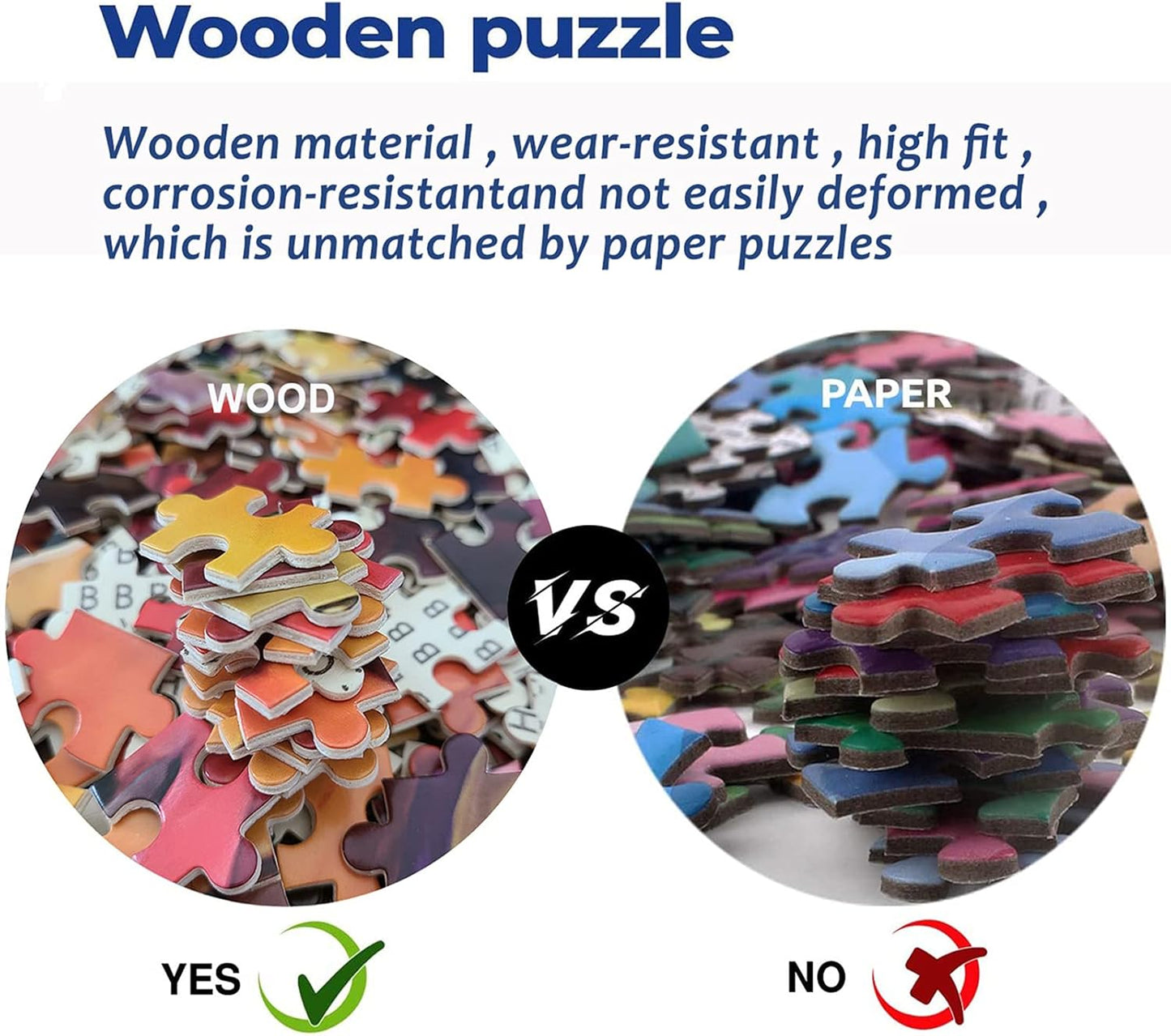 Dragonfly Wooden Jigsaw Puzzle 1000 Pieces for Adults with Poster M798