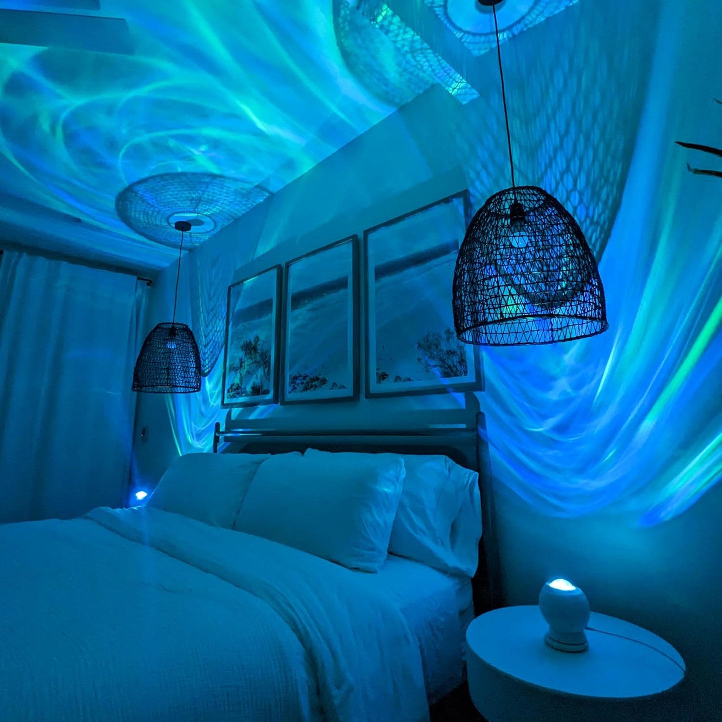 LED Aurora Projector for Bedroom Relaxation and Night Light T92030