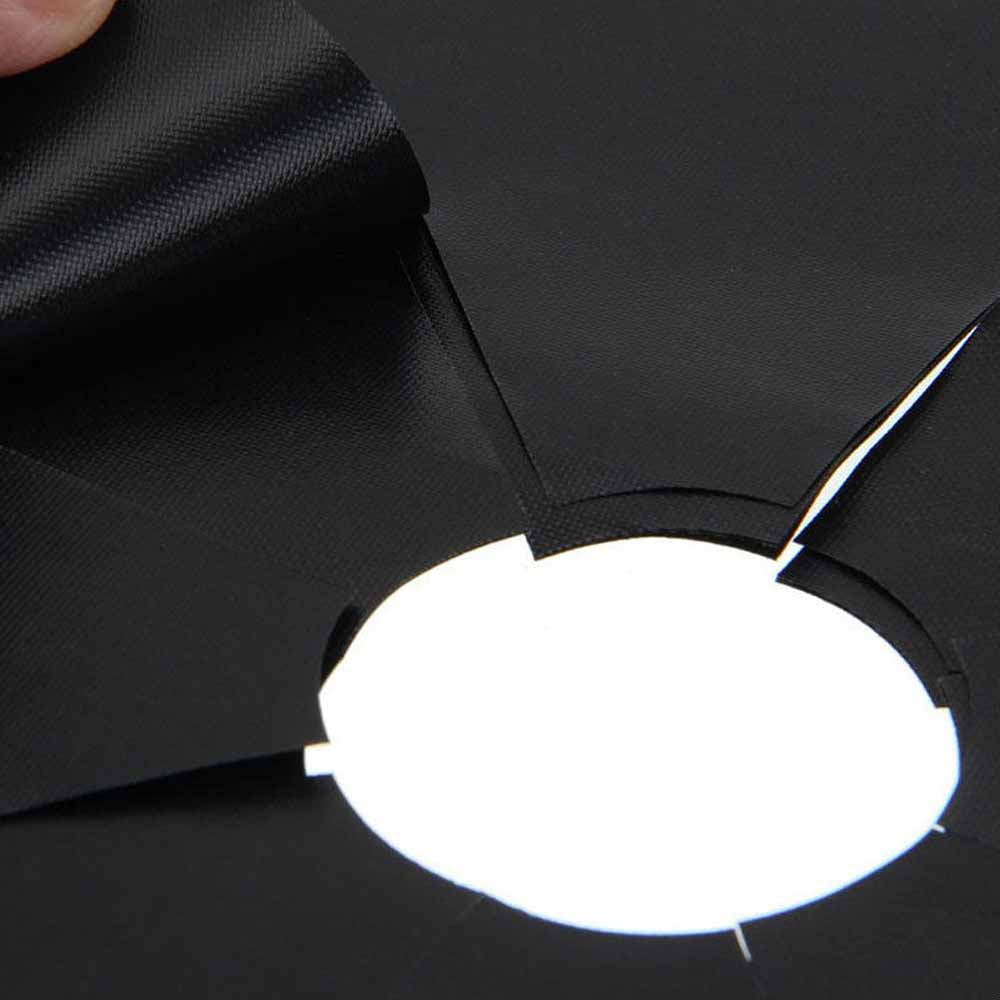 Gas Stove Covers - 16 PCS Burner Protectors - Heat Resistant, 10.5-Inch E3933