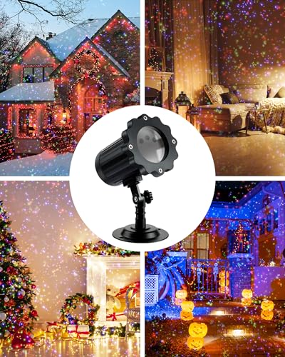 Christmas Projector Lights Outdoor with Remote Control A7993