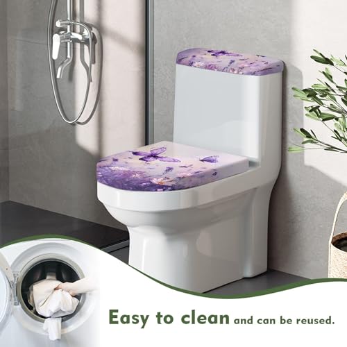 Christmas Toilet Lid and Tank Cover Set for Bathroom Decor Q334993