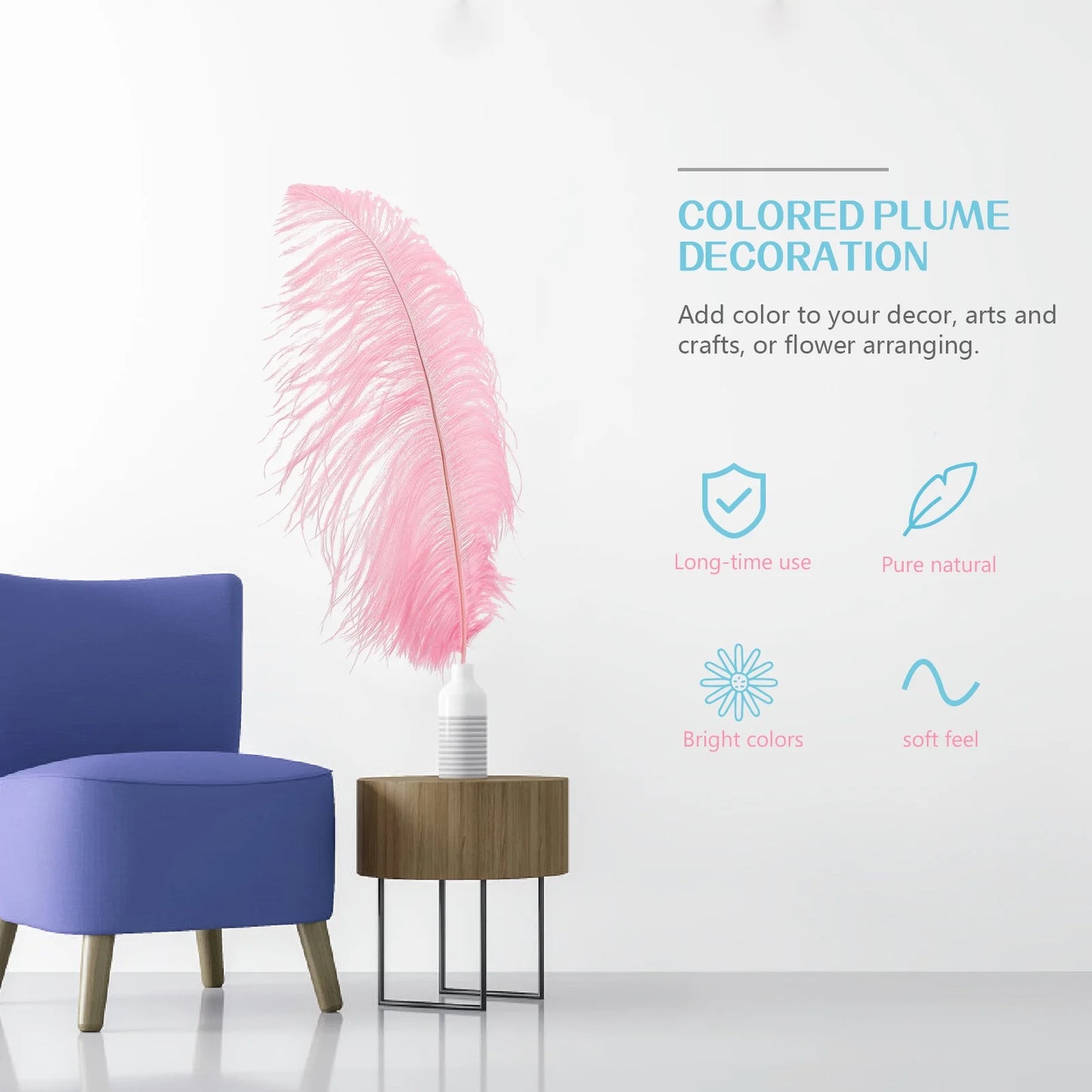 Pink Table Lamp Decor 47x13cm P32360