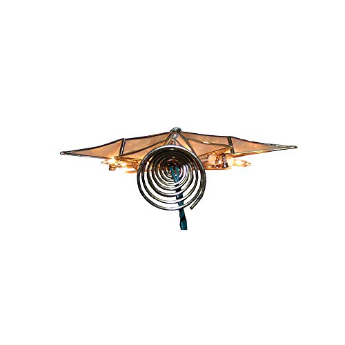 Capiz Star Treetop with Center Gem Y10516