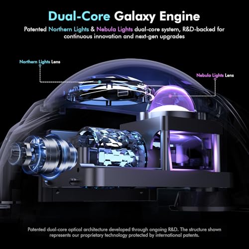 Galaxy Projector with Bluetooth Speaker and White Noise S67171