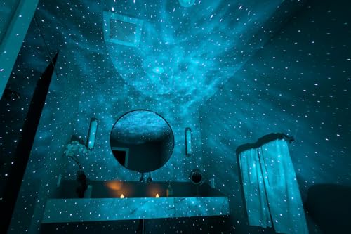 Galaxy Star Projector with LED Nebula Lighting and WiFi App E373277