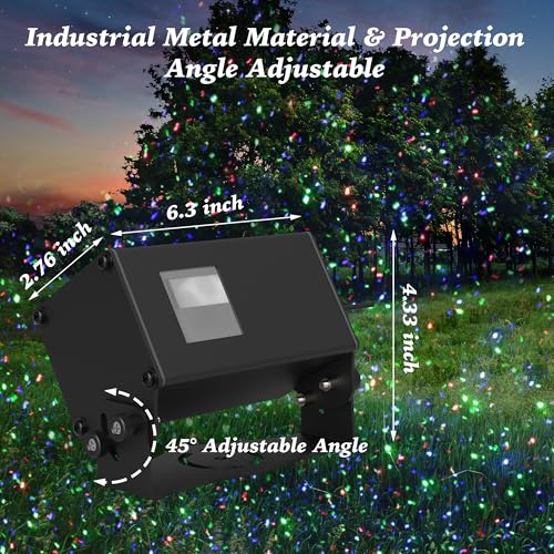 Outdoor Laser Lights Projector with Remote Control for Holiday Decor W676