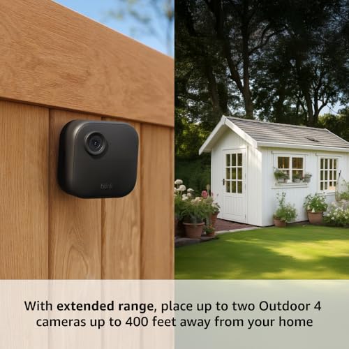 Wireless security camera system with two-year battery, 4x coverage, 2-camera set X2459