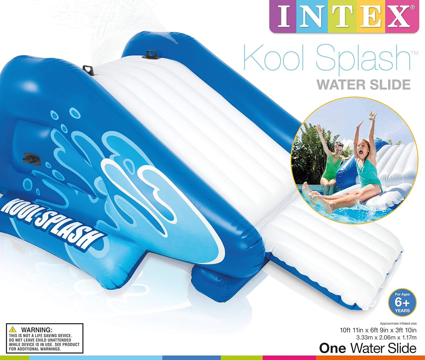 Inflatable Play Center Swimming Pool Water Slide with Sprayers M236
