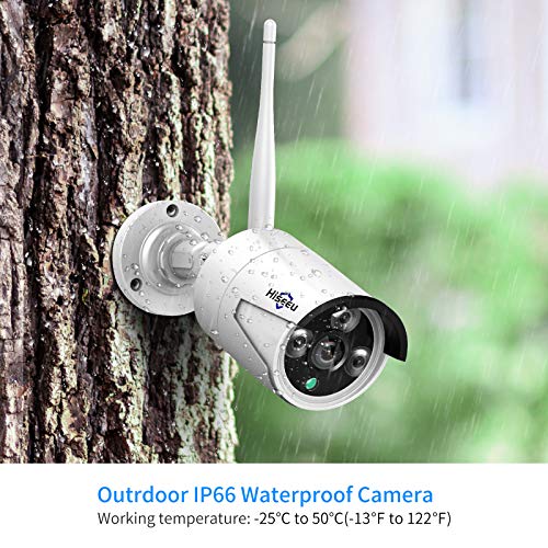Wireless Security Camera System, 4K NVR, 4Pcs 3MP Night Vision WiFi Cameras D47166