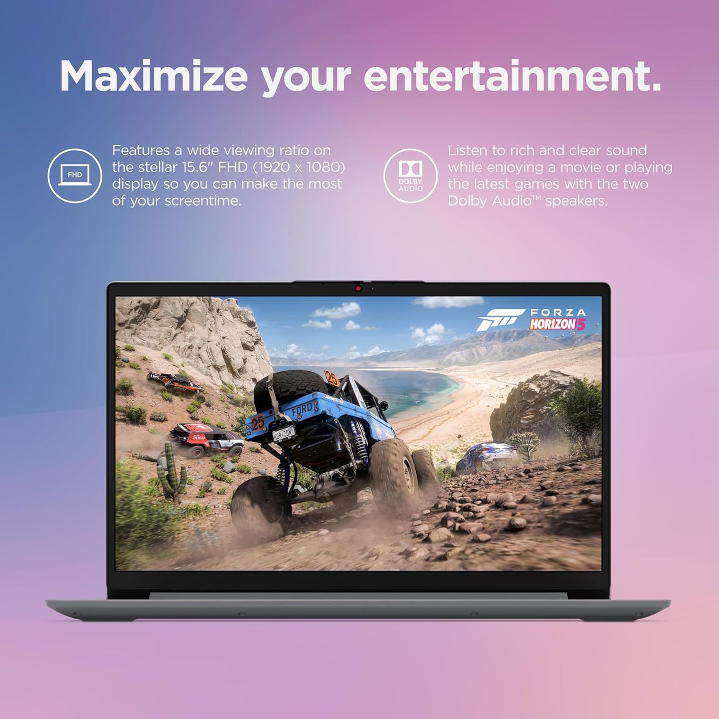 Everyday Laptop Computer - Windows 11 - 15.6" FHD - 4GB Memory - 128GB Storage K6028