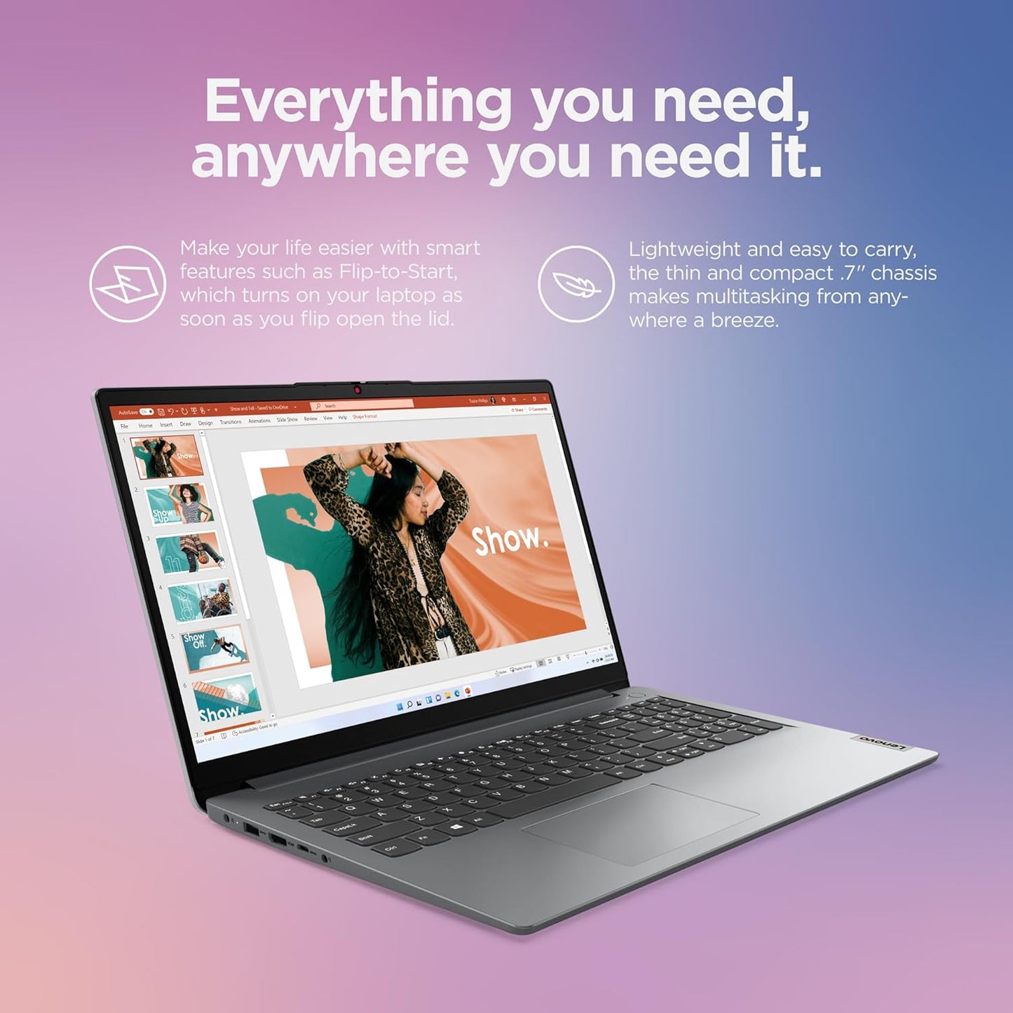 Everyday Laptop Computer - Windows 11 - 15.6" FHD - 4GB Memory - 128GB Storage K6028