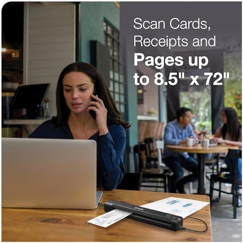 Portable Sheet-Fed Document Scanner for PC and Mac Z52495