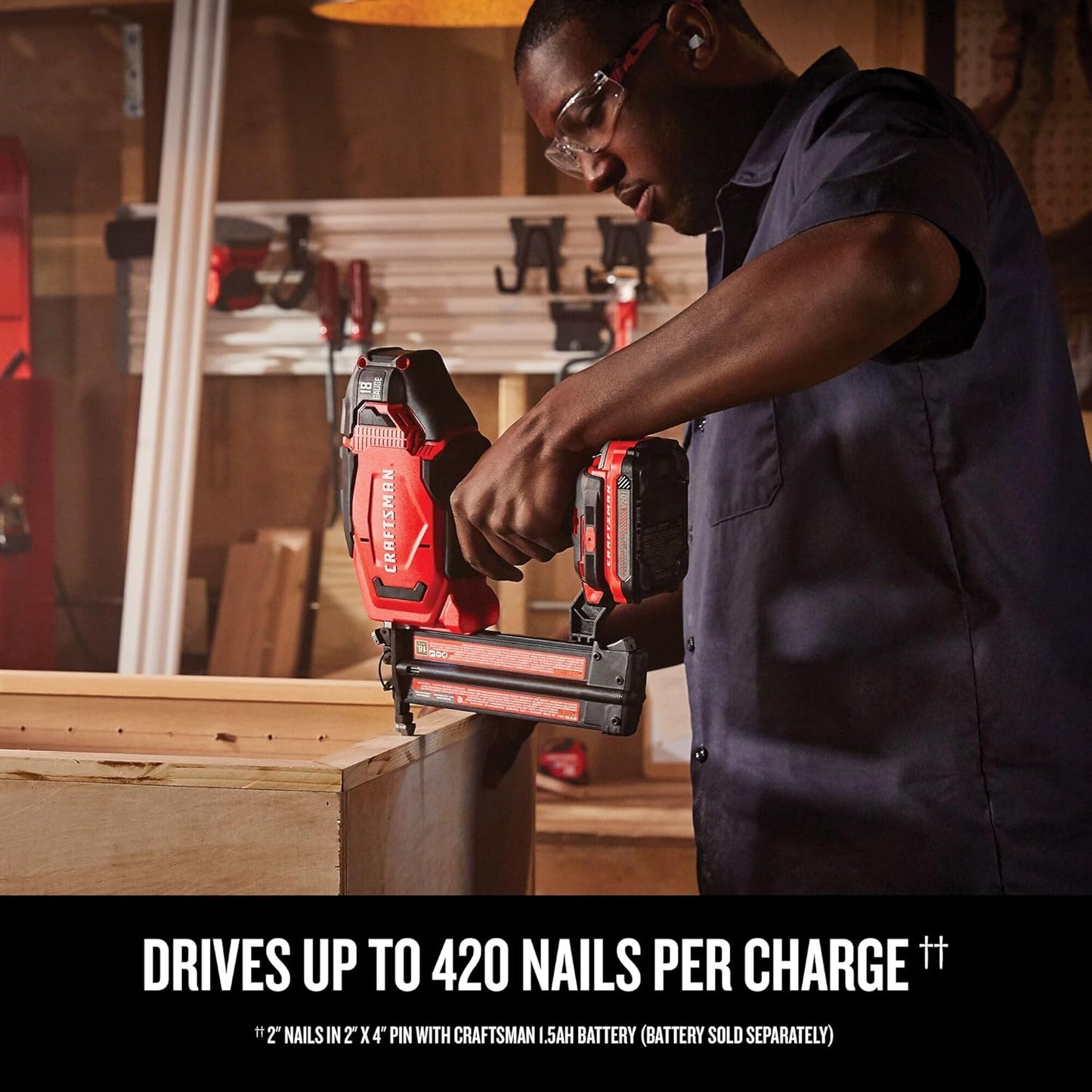 18GA Cordless Brad Nailer, Bare Tool Only A59415