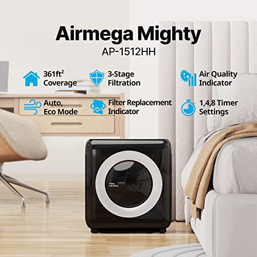 HEPA Air Purifier with Air Quality Monitoring and Auto Mode H968730