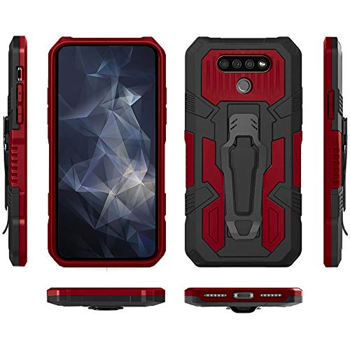 Heavy-Duty Phone Case with Tempered Glass Screen Protector, Black A61243