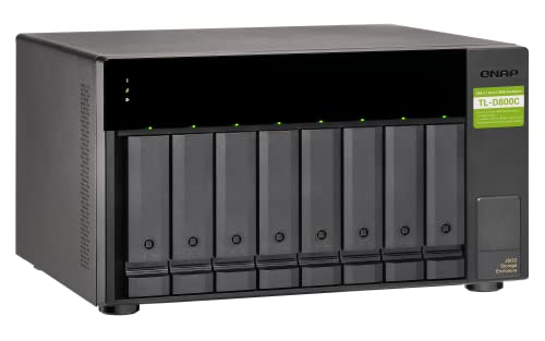8 Bay Desktop JBOD Storage Enclosure with USB 3.2 Gen 2 Type-C R811