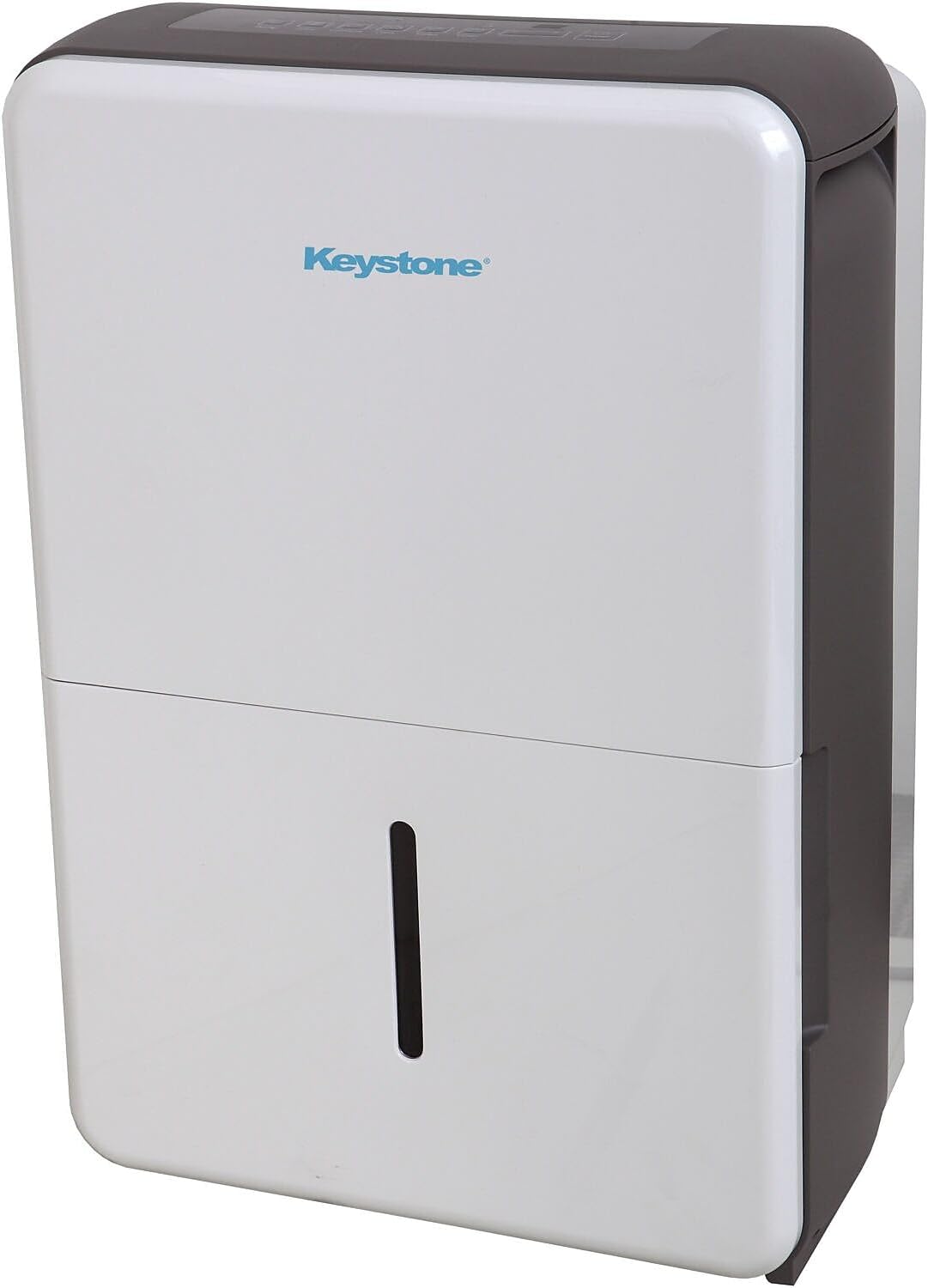 Keystone Energy Star 50-Pint Portable Dehumidifier for Basement, Garage, Living Room, and Extra Large Rooms up to 4,500 Sq.Ft., Quiet Dehumidifier for Home with Auto-Shutoff, Timer, and LED Display