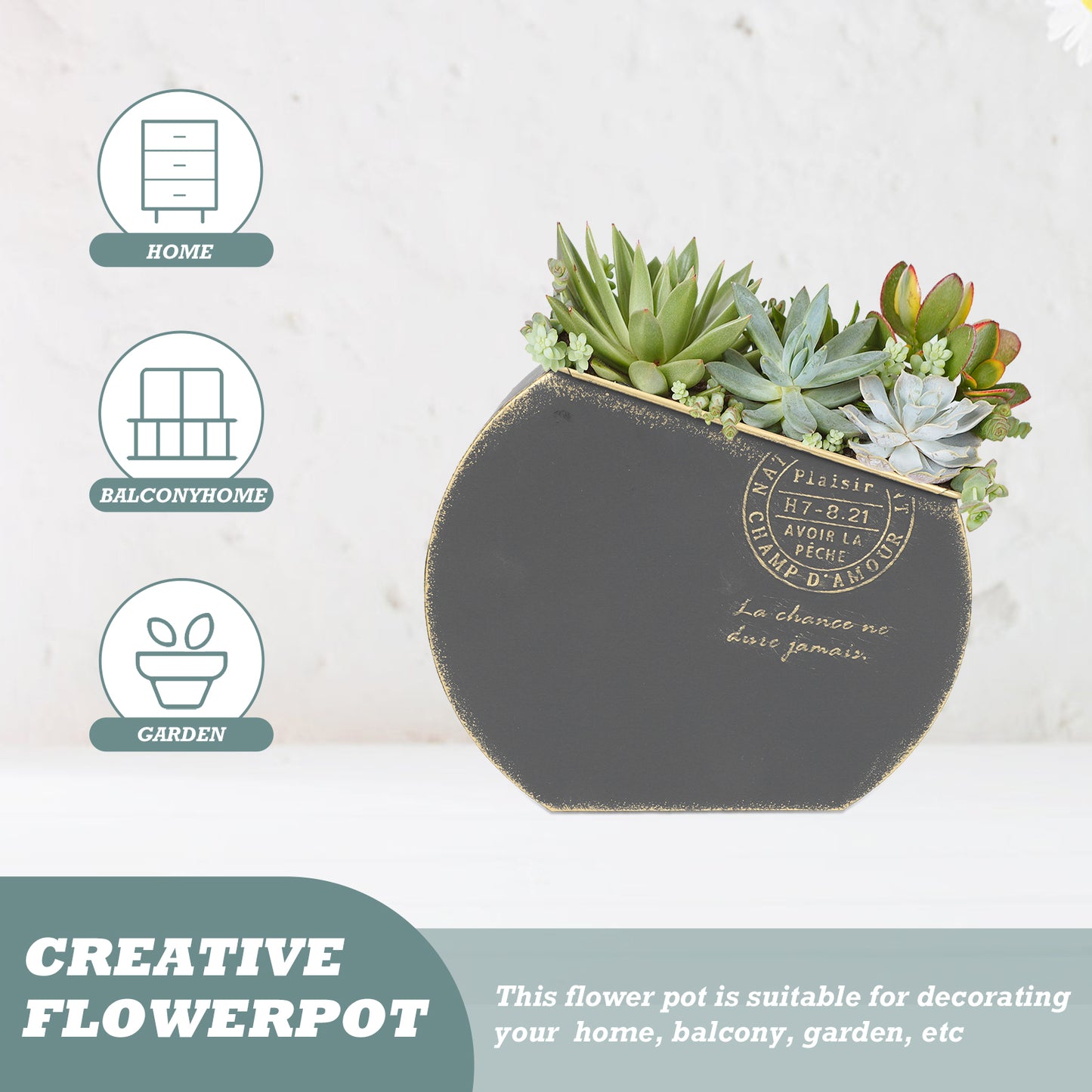 Flower Pot Planter with Holder Q418