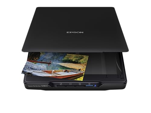Color Photo and Document Flatbed Scanner, 4800 dpi, USB Power K82407
