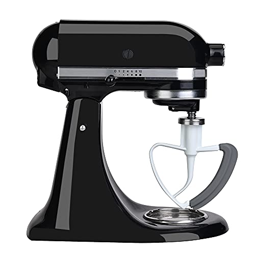 Flex Edge Beater for Tilt-Head Stand Mixer, Silicone Bowl Scraper Attachment U4673