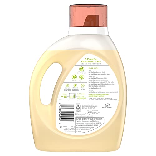 Plant-based liquid laundry detergent, honey lavender, 32 loads R81683