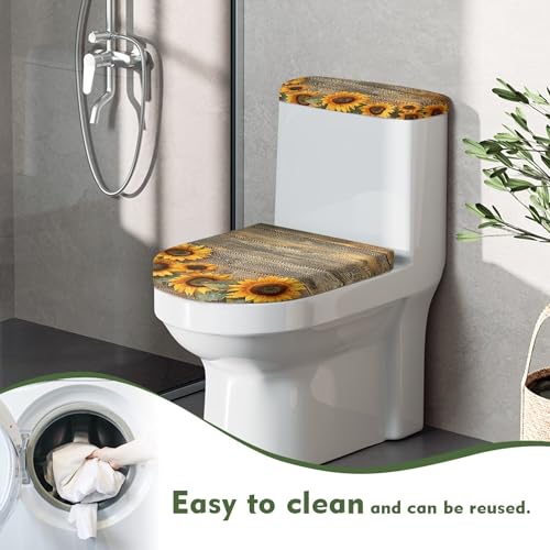 Christmas Toilet Lid and Tank Cover Set for Bathroom Decor Q334993