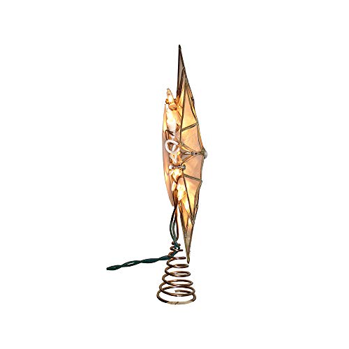 Capiz Star Treetop with Center Gem Y10516